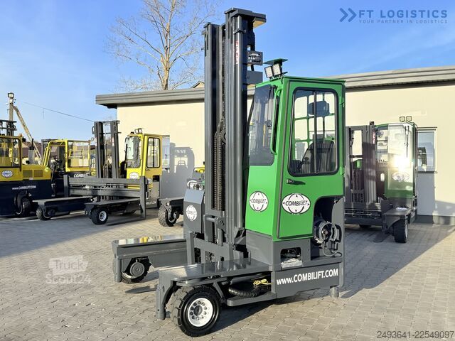 Dört yollu forklift Combilift C4000 GAS TRIPLEX 6900 FREE-LIFT CABIN