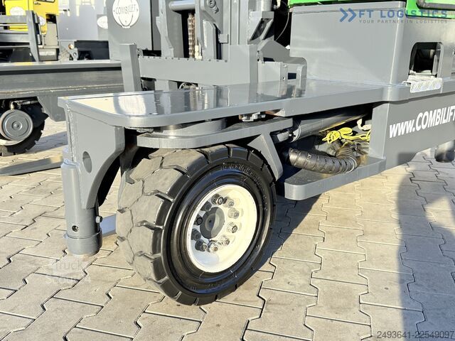 Dört yollu forklift Combilift C4000 GAS TRIPLEX 6900 FREE-LIFT CABIN
