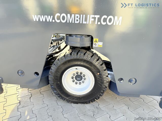 Dört yollu forklift Combilift C4000 GAS TRIPLEX 6900 FREE-LIFT CABIN