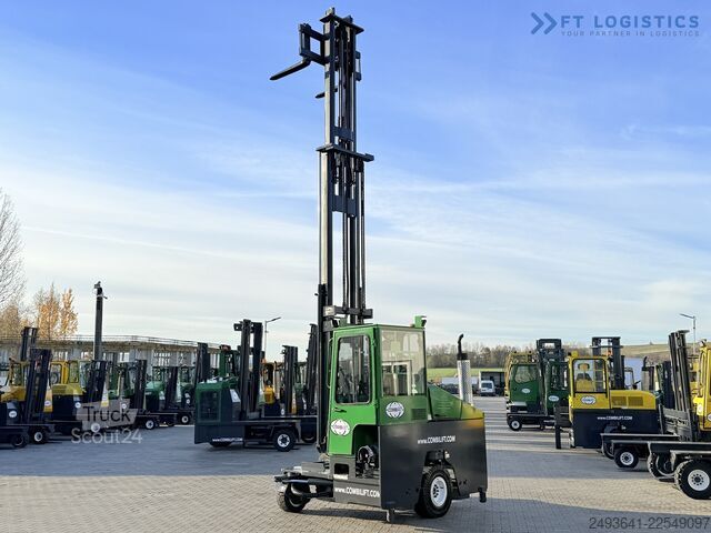 Dört yollu forklift Combilift C4000 GAS TRIPLEX 6900 FREE-LIFT CABIN