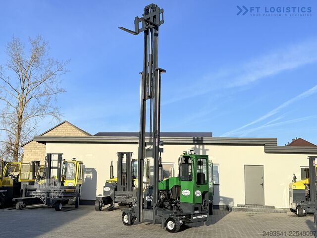 Dört yollu forklift Combilift C4000 GAS TRIPLEX 6900 FREE-LIFT CABIN