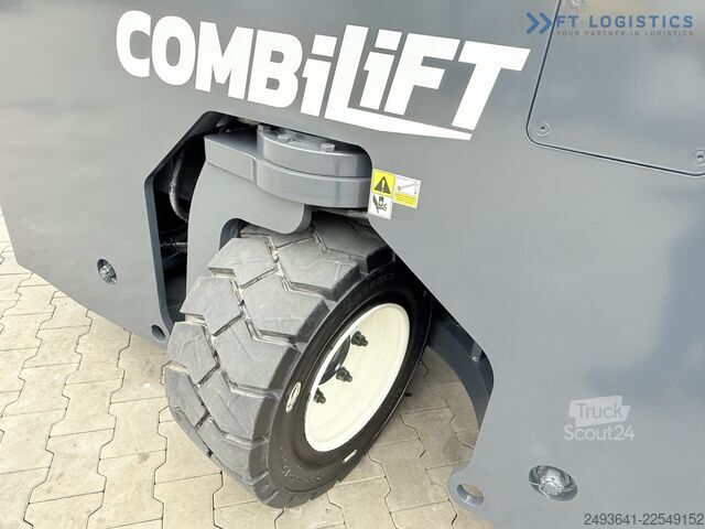Dört yollu forklift Combilift C4500 WIDE FORK POSITIONER DIESEL DUPLEX