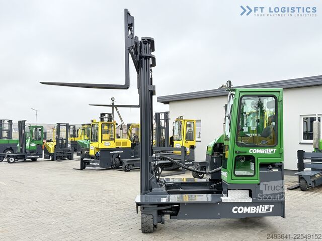 Dört yollu forklift Combilift C4500 WIDE FORK POSITIONER DIESEL DUPLEX