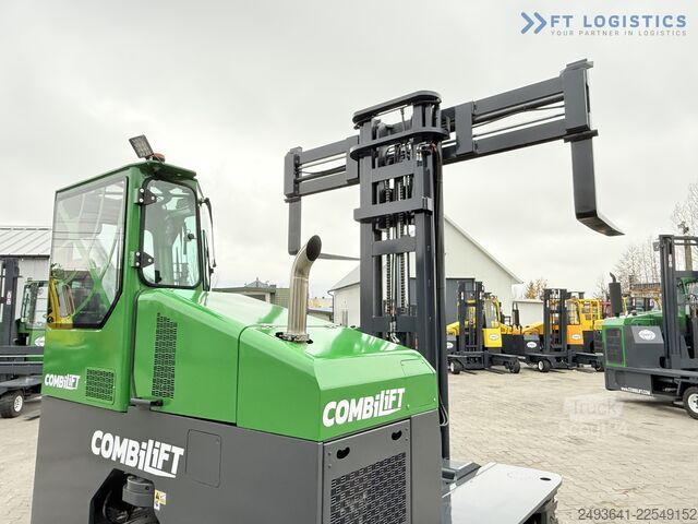 Dört yollu forklift Combilift C4500 WIDE FORK POSITIONER DIESEL DUPLEX