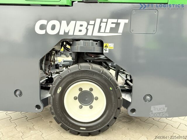Dört yollu forklift Combilift C4500 WIDE FORK POSITIONER DIESEL DUPLEX