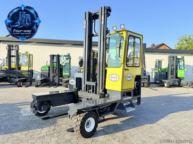 Dört yollu forklift Combilift C5000XL GAS TRIPLEX 6920 FREE-LIFT CABIN
