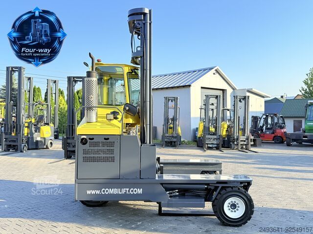Dört yollu forklift Combilift C5000XL GAS TRIPLEX 6920 FREE-LIFT CABIN