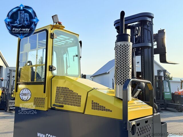 Dört yollu forklift Combilift C5000XL GAS TRIPLEX 6920 FREE-LIFT CABIN