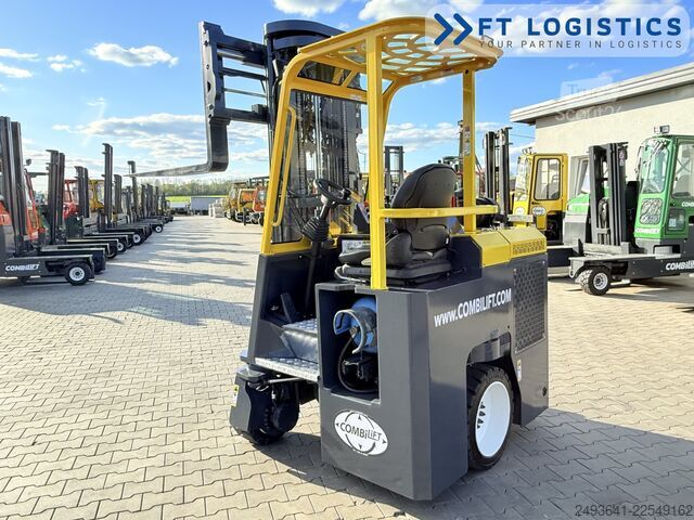 Dört yollu forklift Combilift CB2500 GAS TRIPLEX 6000 FREE-LIFT