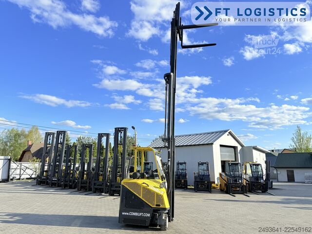 Dört yollu forklift Combilift CB2500 GAS TRIPLEX 6000 FREE-LIFT