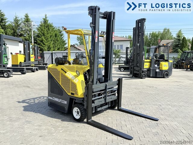 Dört yollu forklift Combilift CB3000 GAS DUPLEX 4000MM POSITIONER