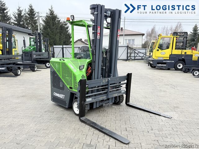 Dört yollu forklift Combilift CB3000 DIESEL TRIPLEX 5550 SIDE SHIFT