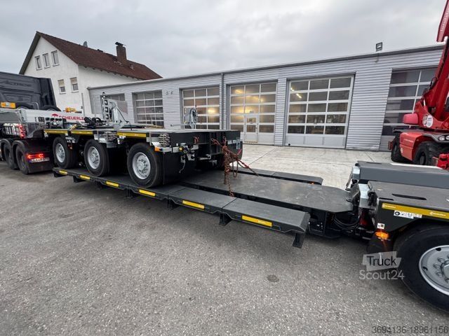 Låglastarsläpvagn SCHEUERLE EuroCompact U15 (2+1)3 Baggerbett 5(1+4)