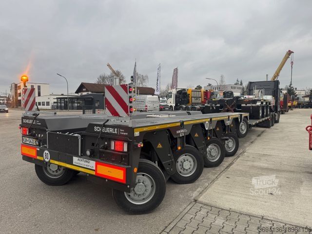 Låglastarsläpvagn SCHEUERLE EuroCompact U15 (2+1)3 Baggerbett 5(1+4)