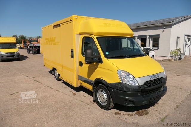 Furgone chiuso iveco Daily 35 S11 C30C AUTOMATIK KAMERA Regale LUFT DURCHGANG EURO-5 CoC
