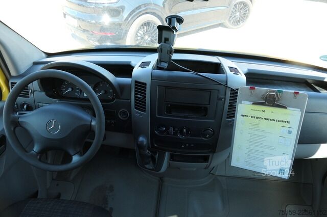 Furgone chiuso mercedes-benz SPRINTER 310 CDI MAXI EURO-5 KOFFER REGALE KAMERA DURCHGANG COC