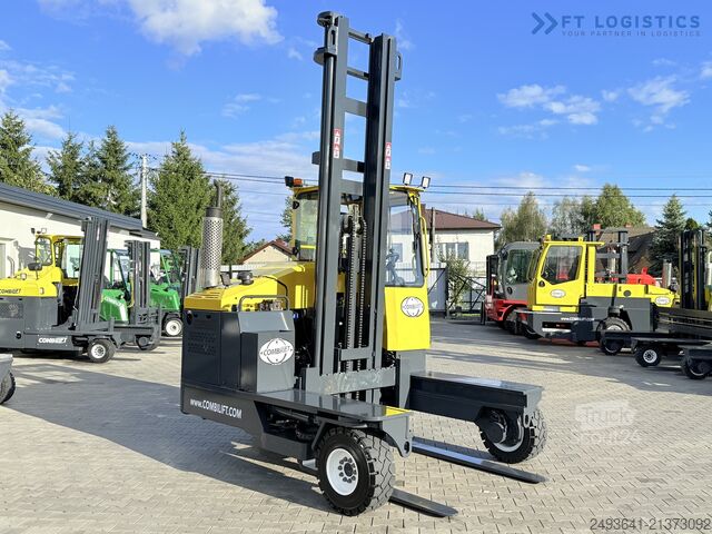 Dört yollu forklift Combilift C5000XL GAS DUPLEX 6000MM FREE LIFT