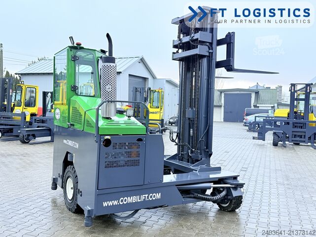 Dört yollu forklift Combilift C4000 TRIPLEX 6900 GAS FREE LIFT CABIN