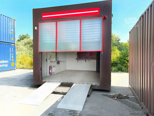 Atölye konteyneri  Werkstatt Garage Office Büro Container