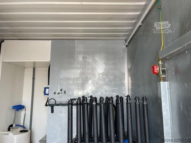 Werkplaatscontainer  Werkstatt Büro Office Container 8m