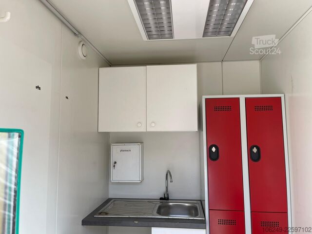 Werkplaatscontainer  Werkstatt Büro Office Container 8m