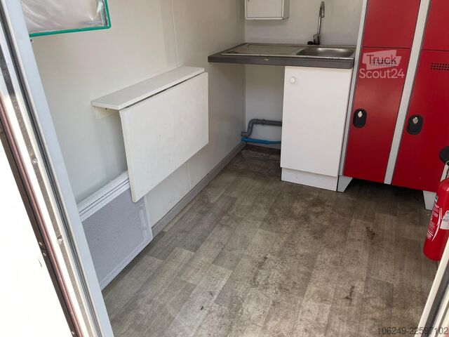 Werkplaatscontainer  Werkstatt Büro Office Container 8m