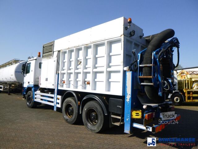 Saugfahrzeug Mercedes Actros 3344 6x4 Saugbagger / vacuum excavator