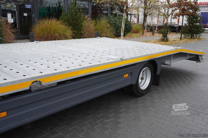 Camion transport vehicul cu macara Mercedes-Benz Atego 818 / New Galvanized