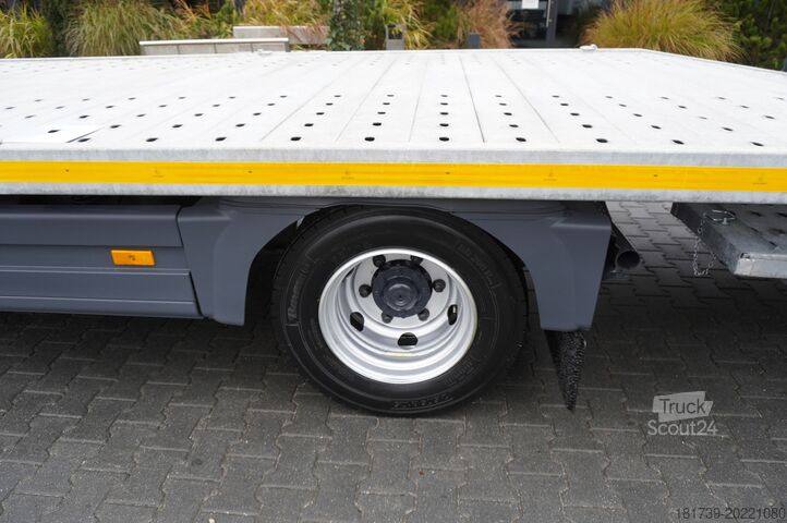 Camion transport vehicul cu macara Mercedes-Benz Atego 818 / New Galvanized