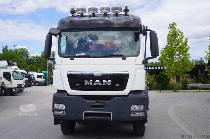 عربة النضح MAN TGS 35.400 8x4 E5 / HYVA HOOK LIFT 32.56