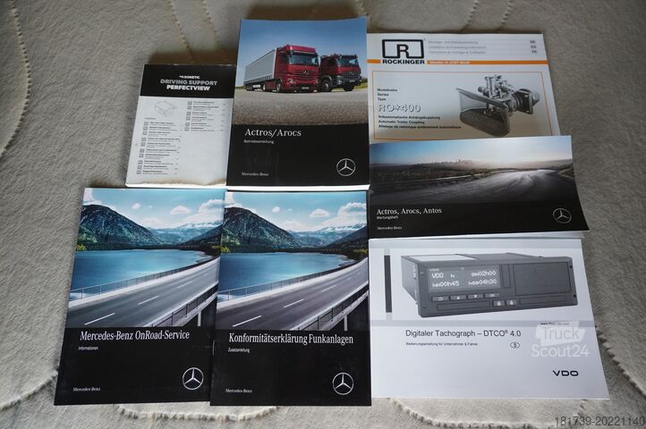 BDF ADR Mercedes-Benz Actros 2545 6×2 MP5 / Full ADR / 2 units