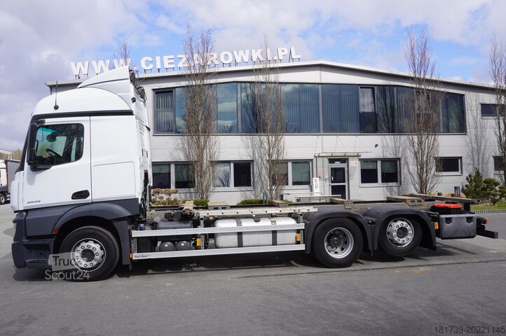 BDF / Polni ADR Mercedes-Benz Actros 2545 6x2 MP5 / Full ADR / BDF