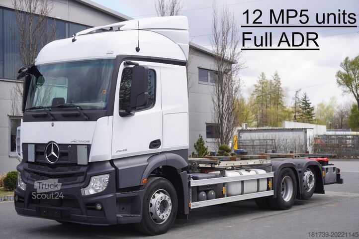 BDF / Polni ADR Mercedes-Benz Actros 2545 6x2 MP5 / Full ADR / BDF