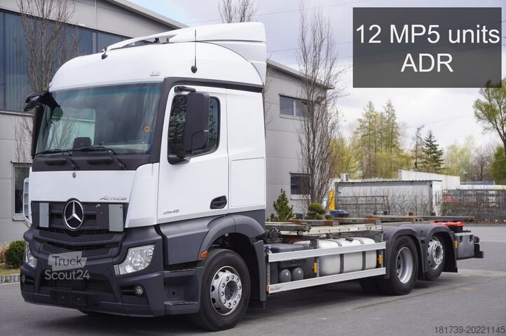 BDF / Polni ADR Mercedes-Benz Actros 2545 6x2 MP5 / Full ADR / BDF