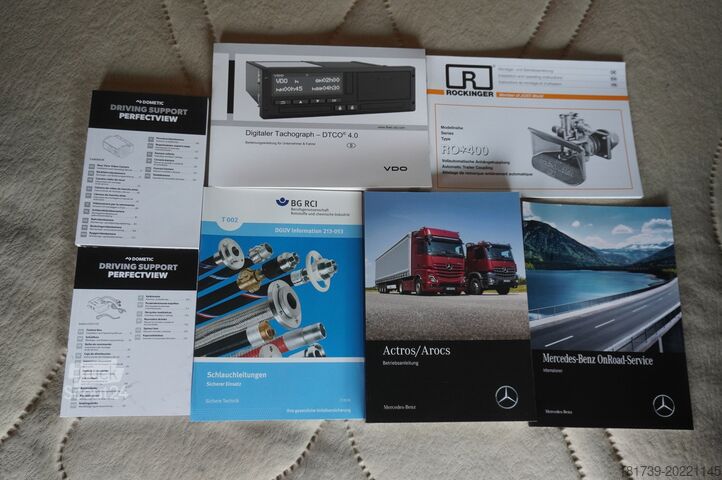 BDF / Polni ADR Mercedes-Benz Actros 2545 6x2 MP5 / Full ADR / BDF