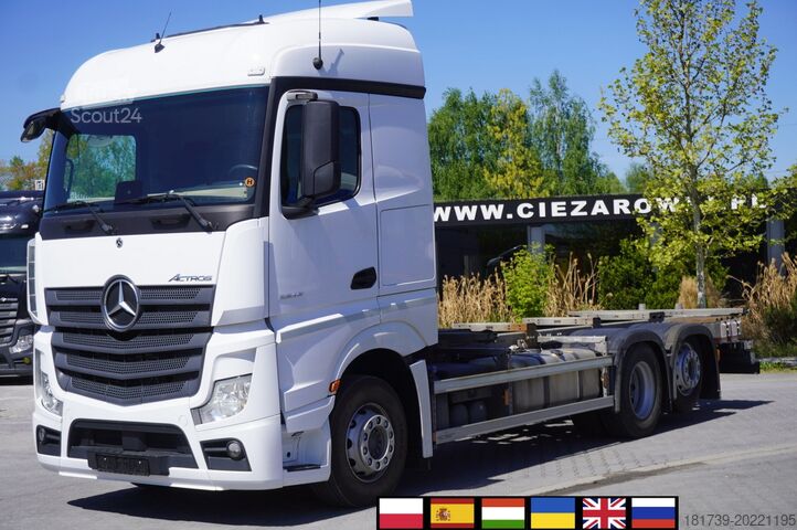 BDF / ADR complet Mercedes-Benz Actros 2545 6×2 MP5 / Full ADR / BDF