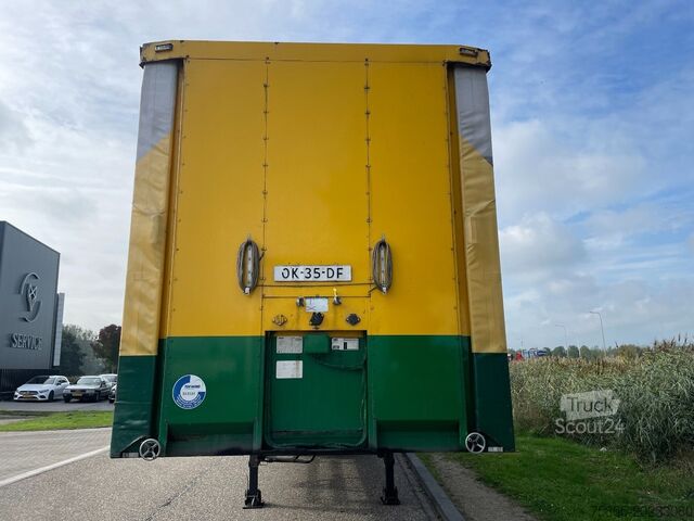 Bâché à rideaux latéraux Zwalve O.3.L.17.27 Tautliner / Kooiaap / BPW Axles / 2...