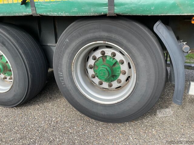 Bâché à rideaux latéraux Zwalve O.3.L.17.27 Tautliner / Kooiaap / BPW Axles / 2...