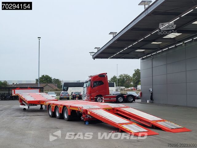 Nízký nakladač Kässbohrer Hydraulic Bed 450cm Extendable, Lift+Steering Axle