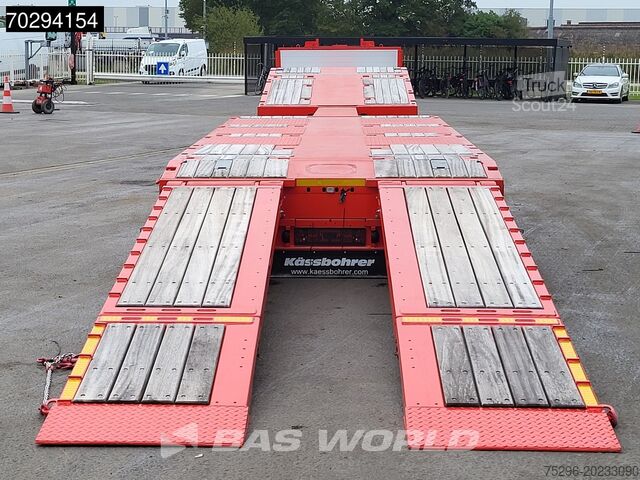 Dieplader Kässbohrer NEW! Hydraulic Bed 450cm Extendable Lift+Steeri...