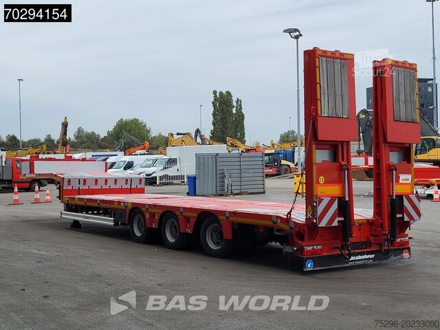 Nízký nakladač Kässbohrer Hydraulic Bed 450cm Extendable, Lift+Steering Axle