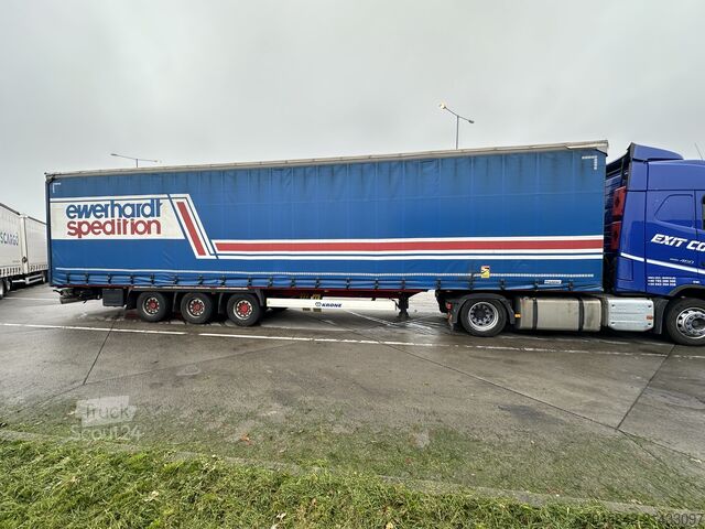 Semi-reboque aberto com lona Krone 