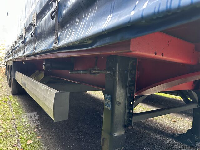 Semi-reboque aberto com lona Krone 