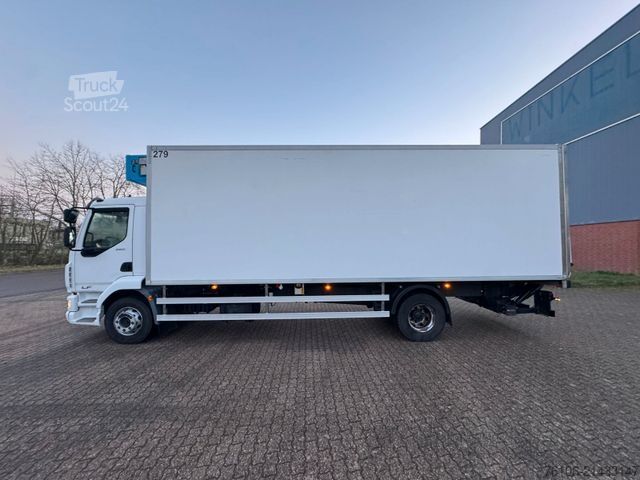 Hűtős teherautó DAF LF 16.260 Tiefkühlkoffer mit Ladebordwand