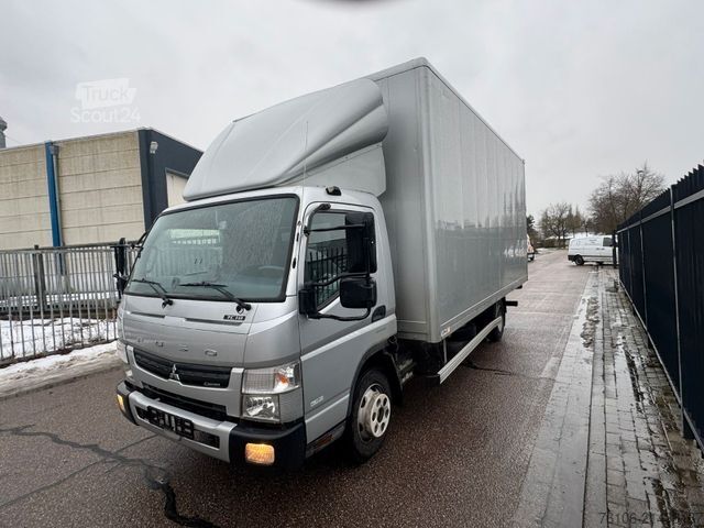 Dėžinis furgonas FUSO Canter 7C18 Koffer mit Ladebordwand *Klima*