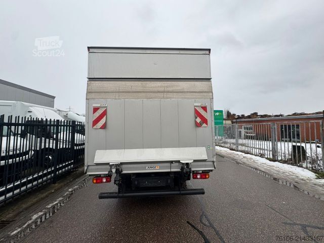 Dėžinis furgonas FUSO Canter 7C18 Koffer mit Ladebordwand *Klima*