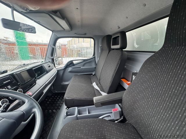 Dėžinis furgonas FUSO Canter 7C18 Koffer mit Ladebordwand *Klima*