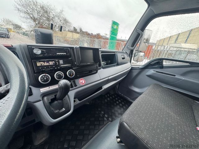 Dėžinis furgonas FUSO Canter 7C18 Koffer mit Ladebordwand *Klima*