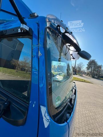 Platós teherautó ponyvával DAF LF 12.230 Pritsche Plane +Ladebordwand