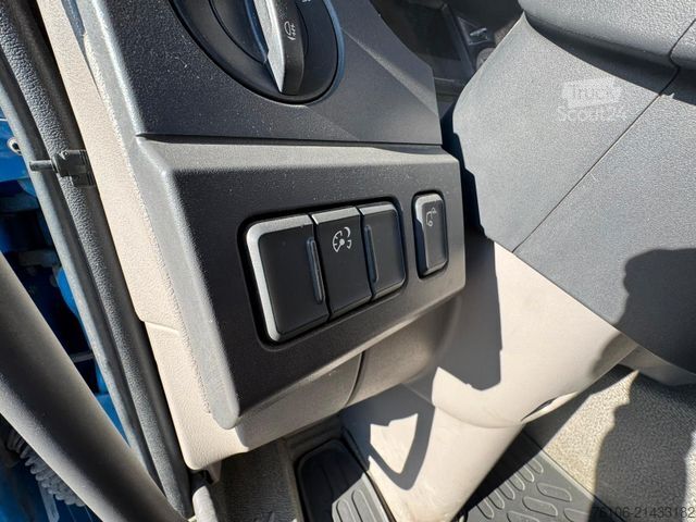 Platós teherautó ponyvával DAF LF 12.230 Pritsche Plane +Ladebordwand